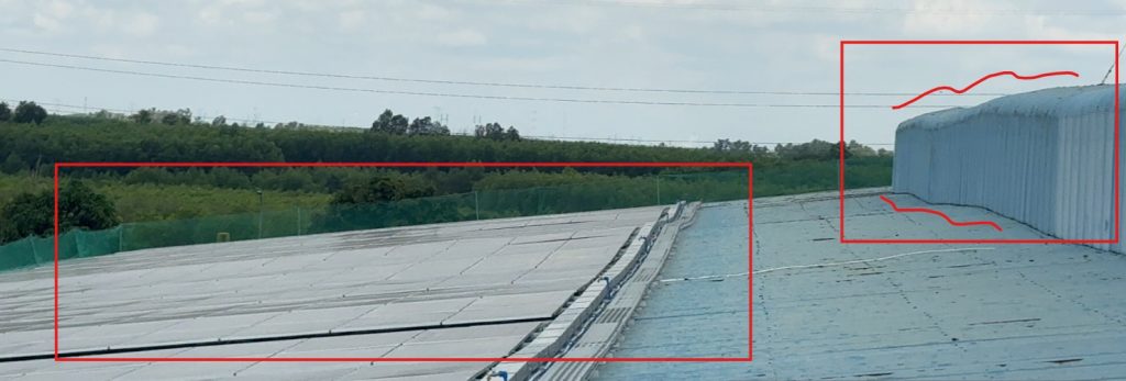 ứng dụng kết cấu hệ thống điện mặt trời áp mái cho kết cấu mái nhà đã xuống cấp